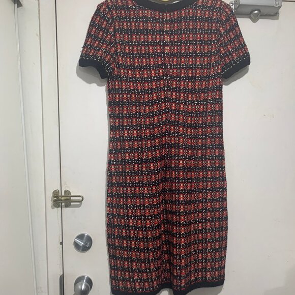 ST. JOHN EXCLUSIVELY FOR NORDSTROM MIDI KNITTED DRESSES SIZE 8 - Picture 3 of 10